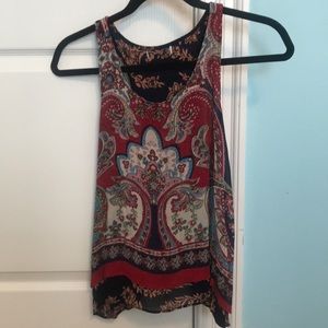 Multicolored summery top